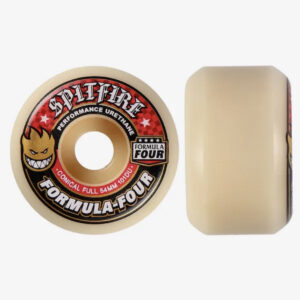 Spitfire Formula Four Wheels Conical Full 101DU White 54 MM