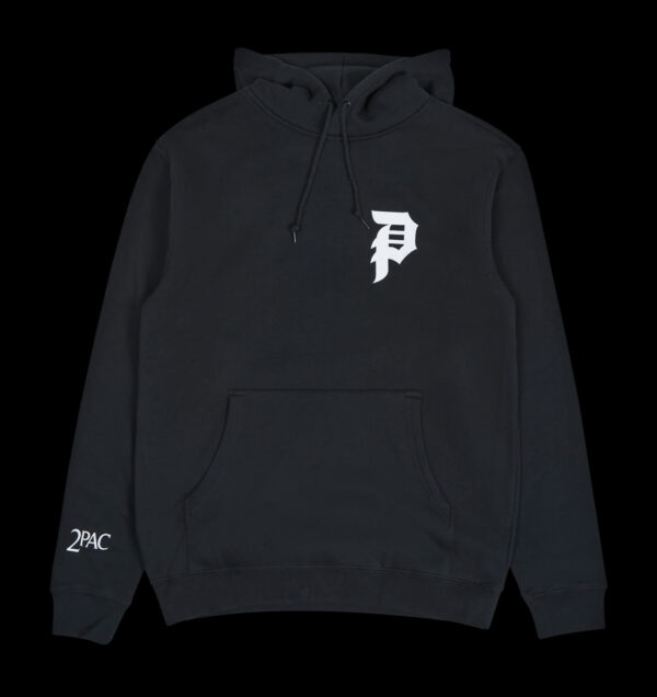 Primitive x Tupac Smoke Hood Black