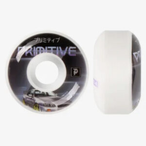 PRIMITIVE TEAM RPM WHEELS (WHITE) 54MM 101A 4 PACK