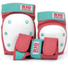 Rio Roller adult Triple Pad Set - Red/Mint