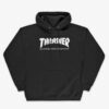 THRASHER SKATE MAG HOODIE (BLACK)