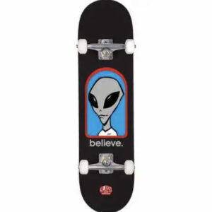 Alien Workshop Believe Complete Skateboard Black 7.75"