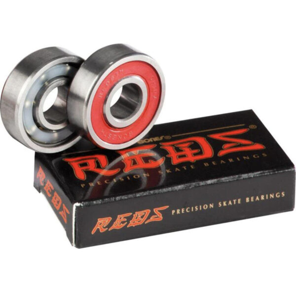 BONES REDS SKATEBOARD BEARINGS (2 PACK)