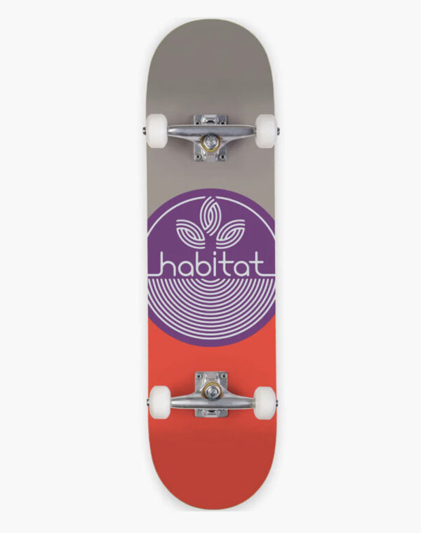 Habitat Leaf Dot Complete Skateboard - 8"