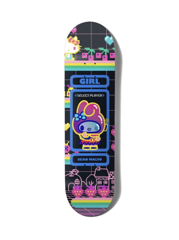 GIRL DECK SANRIO KAWAII ARCADE SEAN MALTO 8.125"