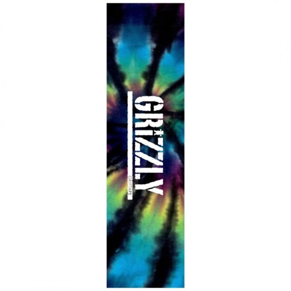 Grizzly Tie Dye Stamp Griptape