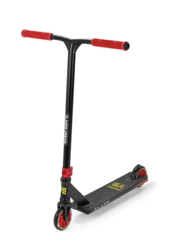 Slamm Urban V9 Stunt Scooter - Black/Red