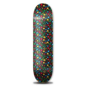 Heart Supply Skateboards POLKA HEART BLACK 8"